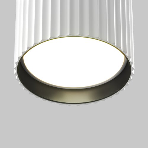 Светильник накладной Calipso C106CL-GX53-W Maytoni белый на 1 лампу, основание белое в стиле хай-тек современный круглый фото 8 Светильник накладной Calipso C106CL-GX53-W Maytoni белый на 1 лампу, основание белое в стиле хай-тек современный круглый фото 8