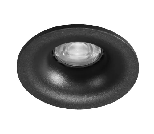 Светильник точечный CLT 004С1 BL Crystal Lux чёрный на 1 лампу, основание чёрное в стиле современный 