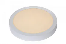 Светильник потолочный LED Brice-Led 28116/30/31 Lucide белый на 1 лампу, основание белое в стиле современный 