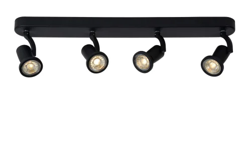 Спот с 4 лампами JASTER LED 11903/20/30 Lucide чёрный GU10 в стиле современный 