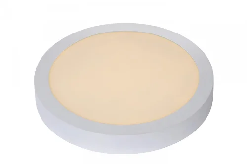 Светильник потолочный LED Brice-Led 28116/30/31 Lucide белый на 1 лампу, основание белое в стиле современный 