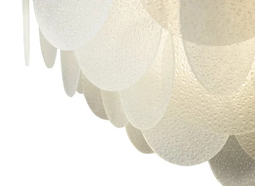 Люстра потолочная Porto FR5104PL-06BS Freya белая на 6 ламп, основание латунь в стиле современный  фото 3