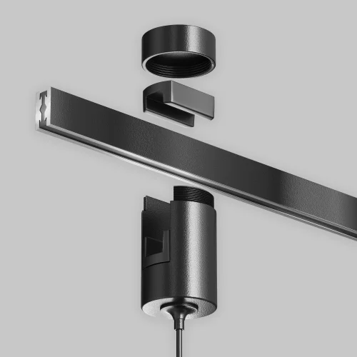 Трековый подвесой светильник Focus Led Flarity 3000K 5Вт 60° TR155-1-5W3K-B Maytoni чёрный для шинопроводов серии Magnetic trаck system Flarity чёрный фото 7