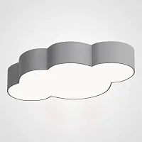 Светильник потолочный CLOUD 50 Серый 186676-26 ImperiumLoft белый на 1 лампу, основание серое в стиле современный скандинавский 