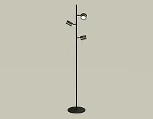 Торшер XB9816201 Ambrella light чёрный на 3 лампы, основание чёрное в стиле современный хай-тек 
