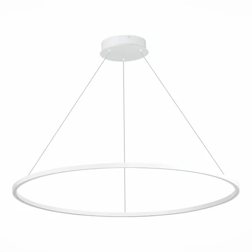 Светильник подвесной LED St605 Down ST605.543.46 ST-Luce белый 1 лампа, основание белое в стиле хай-тек кольца фото 2