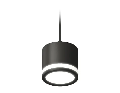 Светильник подвесной XP8111020 Ambrella light чёрный 1 лампа, основание чёрное в стиле хай-тек 