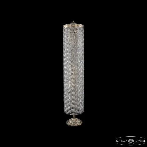 Торшер 83411T6/30IV-150 G Bohemia Ivele Crystal r прозрачный 18 ламп, основание золотое в стиле современный классический
