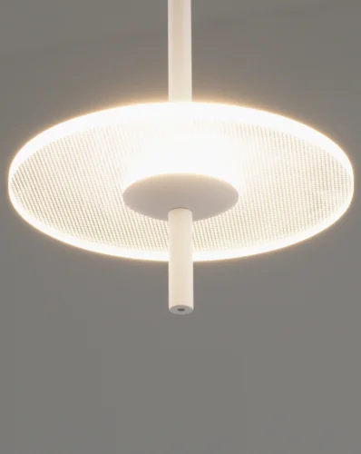 Светильник подвесной LED Ella V10880-PL Moderli белый 1 лампа, основание белое в стиле современный  фото 3