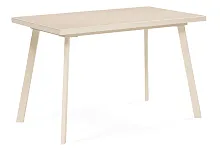 Стеклянный стол Маккензи 120(150)х70х77 кремовый 551089 Woodville столешница бежевая из стекло лдсп Стеклянный стол Маккензи 120(150)х70х77 кремовый 551089 Woodville столешница бежевая из стекло лдсп