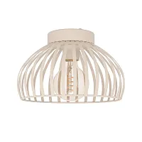 Светильник потолочный Mogano 901746 Eglo бежевый на 1 лампу, основание бежевое в стиле кантри современный 