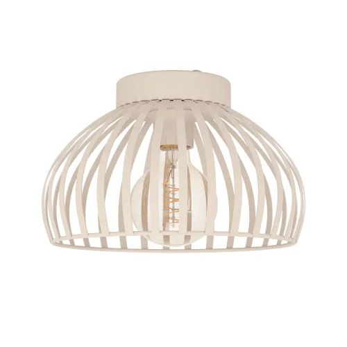 Светильник потолочный Mogano 901746 Eglo бежевый на 1 лампу, основание бежевое в стиле кантри современный  Светильник потолочный Mogano 901746 Eglo бежевый на 1 лампу, основание бежевое в стиле кантри современный