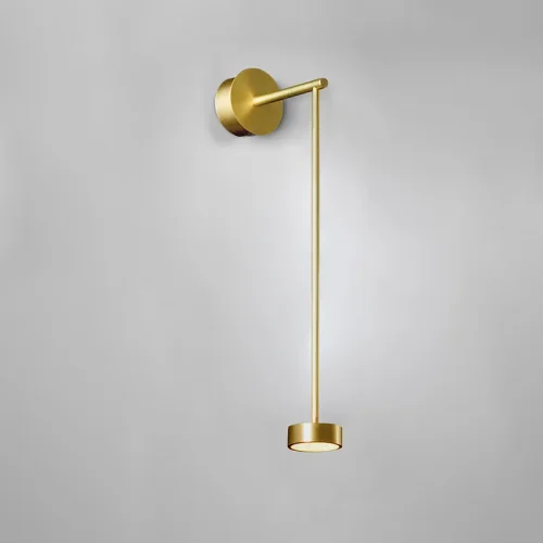 Настенный светильник BUBBLE B WALL 133216-22 ImperiumLoft прозрачный на 1 лампу, основание золотое в стиле современный фото 2