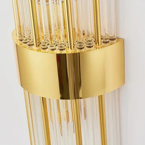 Бра Empire 108177-22 ImperiumLoft прозрачный на 2 лампы, основание золотое в стиле современный арт-деко  фото 5