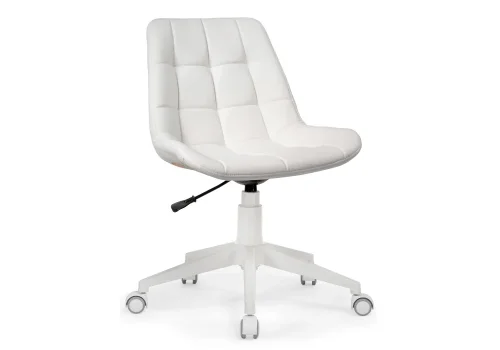 Компьютерное кресло Келми 1 белый 518295 Woodville, белый/экокожа, ножки/пластик/белый, размеры - *880***510*610