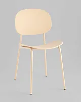 Стул Edie, пластик бежевый УТ000039126 Stool Group, /, ножки/пластик/, размеры - *780***450*530