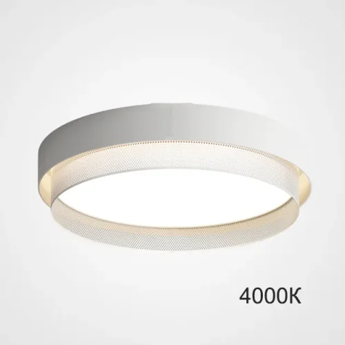 Светильник потолочный MALIA D45 White 4000К 223845-23 ImperiumLoft белый на 1 лампу, основание белое в стиле скандинавский минимализм современный 