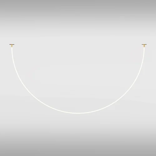 Светильник подвесной LED Tau MOD146PL-L40G3K Maytoni белый на 1 лампу, основание золотое в стиле современный хай-тек фото 2