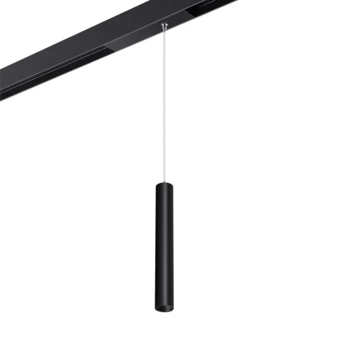 Трековый светильник LED с переключателем цветовой темперетуры Vector 359963 Novotech чёрный для шинопроводов серии Vector чёрный фото 5