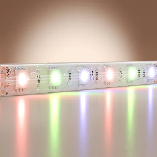 Светодиодная лента 24В 5050 14,4Вт/м RGB 5м IP 65 201198 Maytoni цвет LED rgb RGBK, световой поток Lm фото 3