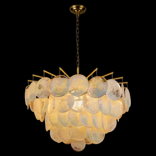 Люстра подвесная Лолли / Lolly 10492/800 Pearl LOFT IT белая на 10 ламп, основание бронзовое в стиле современный фото 3