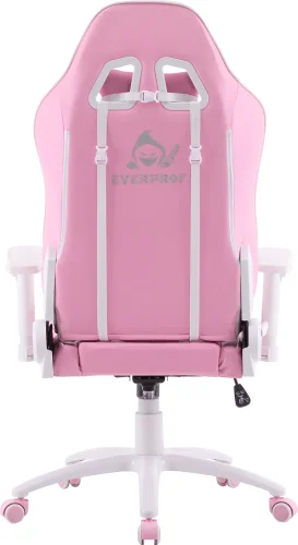 Геймерское кресло Katana Экокожа Розовый EP Katana PU White Pink Everprof, розовый/экокожа, ножки//, размеры - 1280*1370***710* фото 5