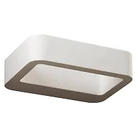 Бра LED Барут 499022801 MW-LIGHT белый на 1 лампу, основание белое в стиле современный 