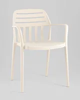 Стул Siena, пластик бежевый УТ000039939 Stool Group, бежевый/пластик, ножки/пластик/бежевый, размеры - *800****