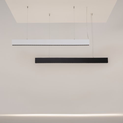 Светильник подвесной LED Vinder P050PL-L40B4K Maytoni чёрный на 1 лампу, основание чёрное в стиле хай-тек линейный фото 10