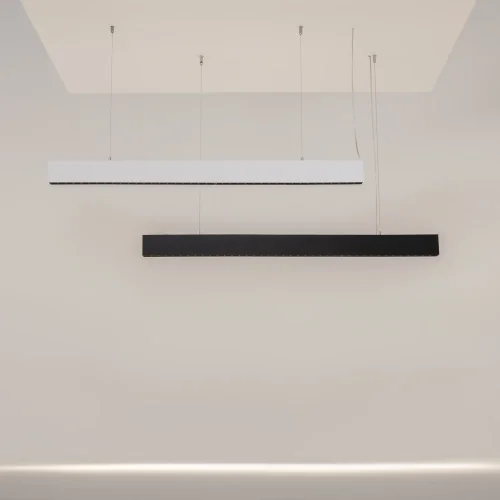 Светильник подвесной LED Vinder P050PL-L40W4K Maytoni белый на 1 лампу, основание белое в стиле современный линейный фото 9 Светильник подвесной LED Vinder P050PL-L40W4K Maytoni белый на 1 лампу, основание белое в стиле современный линейный фото 9