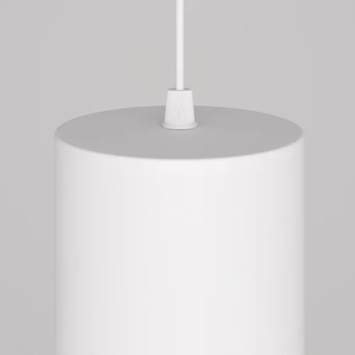Светильник подвесной LED Orlo P085PL-12W3K-W Maytoni белый на 1 лампу, основание белое в стиле современный хай-тек трубочки фото 6