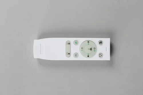 Светильник потолочный LED RGB с пультом Melofon OML-47337-48 Omnilux белый 1 лампа, основание белое в стиле современный хай-тек с пультом фото 8