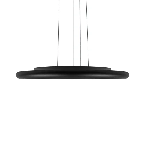 Светильник подвесной LED Sweety 10454/500P Black LOFT IT белый на 1 лампу, основание чёрное в стиле современный хай-тек круглый фото 5