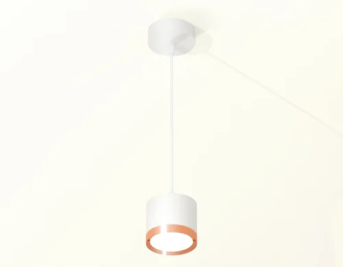 Светильник подвесной XP8110012 Ambrella light белый 1 лампа, основание белое в стиле хай-тек  фото 4