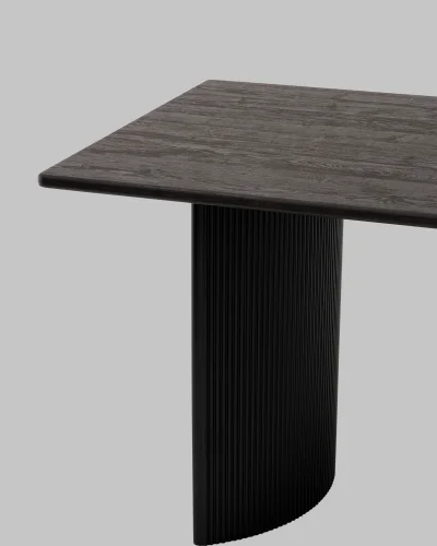 Стол обеденный Celestia 180*90*75, темное дерево УТ000041365 Stool Group столешница тёмная дерево из мдф фото 5