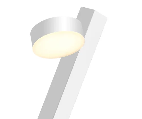 Бра LED Винетта 08422,01 Kink Light белый на 1 лампа, основание белое в стиле хай-тек 10086  фото 3