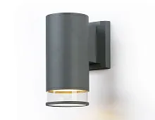 Настенный светильник ST3818 Ambrella light уличный IP54 серый 1 лампа, плафон серый в стиле хай-тек современный GU10