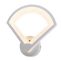 Бра LED Cargeghe OML-49201-17 Omnilux белый 1 лампа, основание белое в стиле хай-тек 