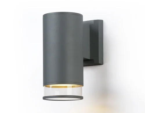 Настенный светильник ST3818 Ambrella light уличный IP54 серый 1 лампа, плафон серый в стиле хай-тек современный GU10