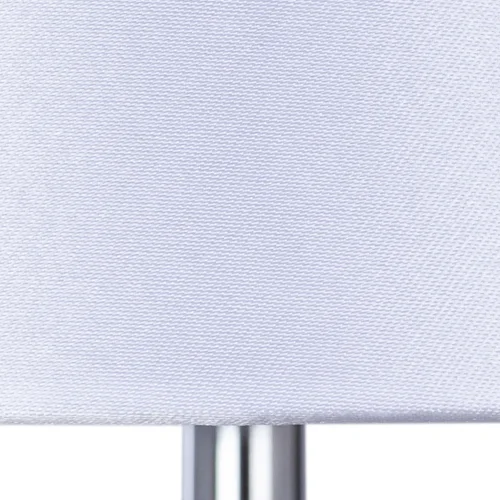 Настольная лампа Azalia A4019LT-1CC Arte Lamp белая 1 лампа, основание прозрачное хром хрусталь металл в стиле современный  фото 4