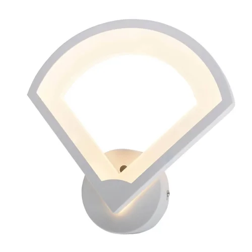 Бра LED Cargeghe OML-49201-17 Omnilux белый на 1 лампу, основание белое в стиле хай-тек 