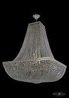 Люстра потолочная хрустальная 19282/H2/90IV GW Bohemia Ivele Crystal прозрачная на 26 ламп, основание золотое в стиле классика sp