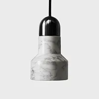 Светильник подвесной JAZZ 1 Черный 140776-26 ImperiumLoft белый 1 лампа, основание чёрное в стиле современный 