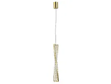 Светильник подвесной LED 8246/S gold NEW Newport прозрачный 1 лампа, основание золотое в стиле американский современный классический 