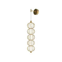 Бра LED Golden Cage MOD216WL-L10G3K Maytoni золотой белый на 1 лампу, основание золотое в стиле современный арт-деко 