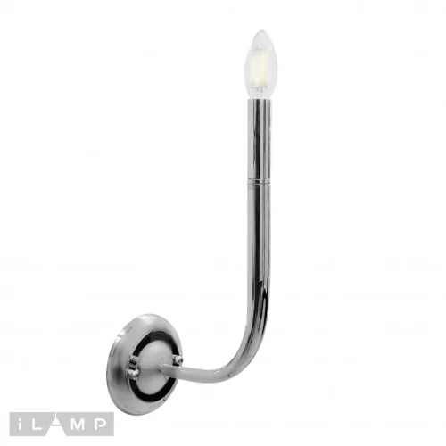 Бра Evolution B88088-1 CR iLamp без плафона на 1 лампу, основание хром в стиле американский современный 