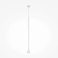 Светильник подвесной Arrow P064PL-01W Maytoni белый на 1 лампу, основание белое в стиле хай-тек 