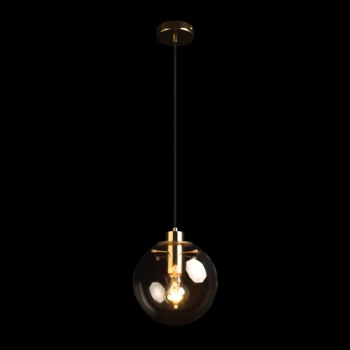 Светильник подвесной Selene 2033-A LOFT IT прозрачный 1 лампа, основание золотое в стиле современный лофт шар фото 2