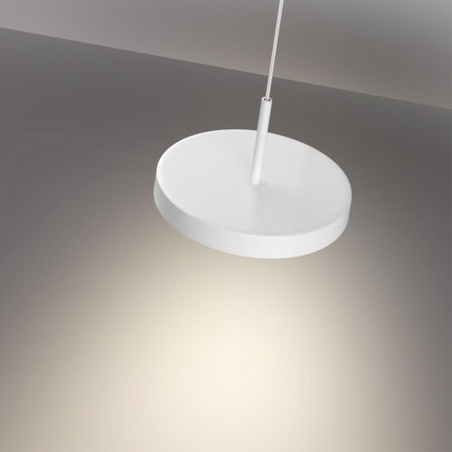 Светильник подвесной LED Mirror 359280 Novotech белый 1 лампа, основание белое в стиле современный хай-тек  фото 4