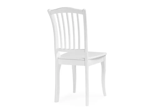 Деревянный стул Вранг белый 554134 Woodville, /, ножки/массив березы дерево/белый, размеры - ****410*450 фото 4
